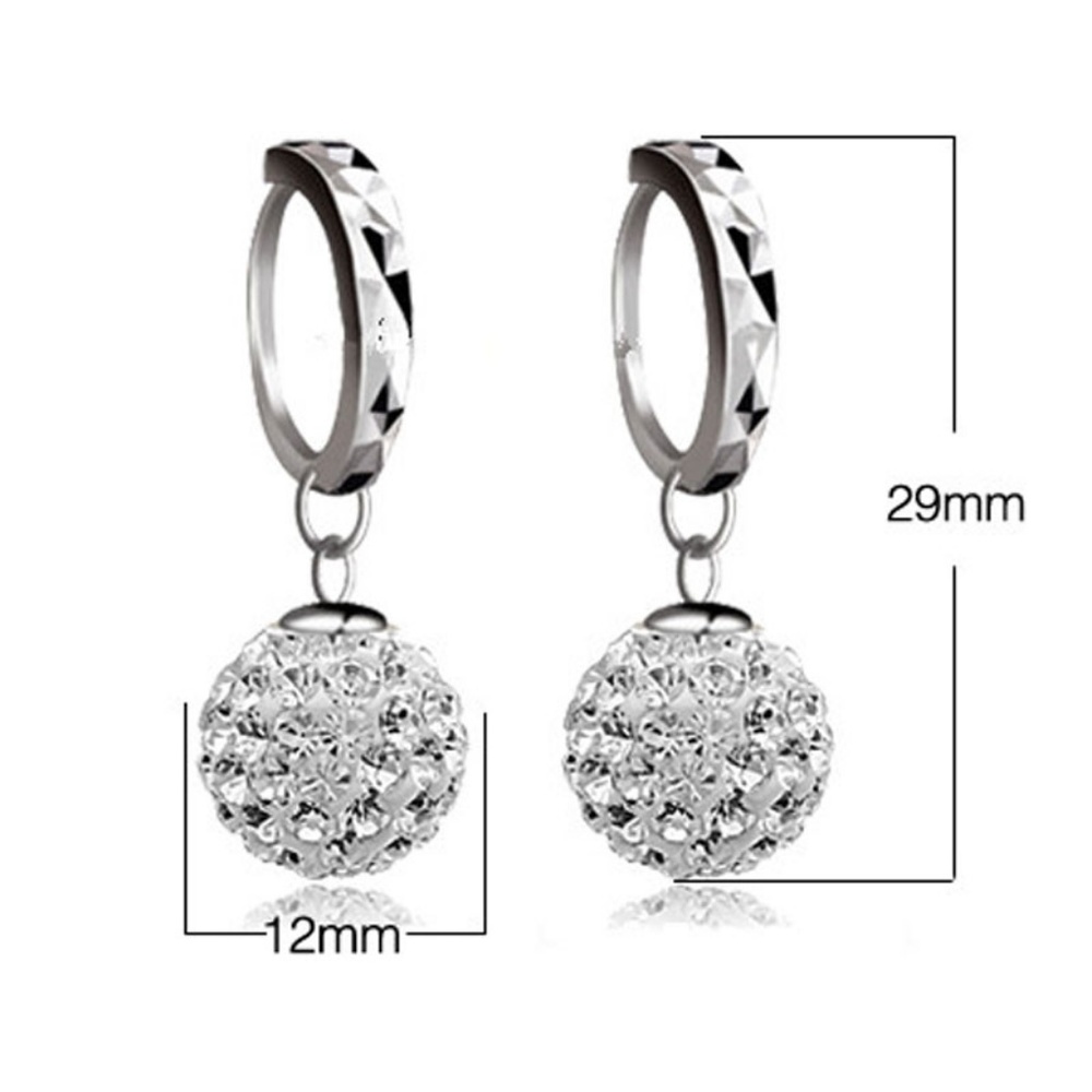 Pierced Diamond Earrings - Picture 4 of 5